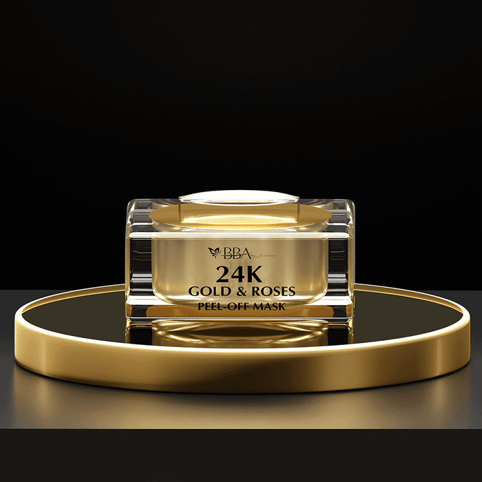 BBA By Suleman 24K Gold & Roses Peel-Off Mask 30g