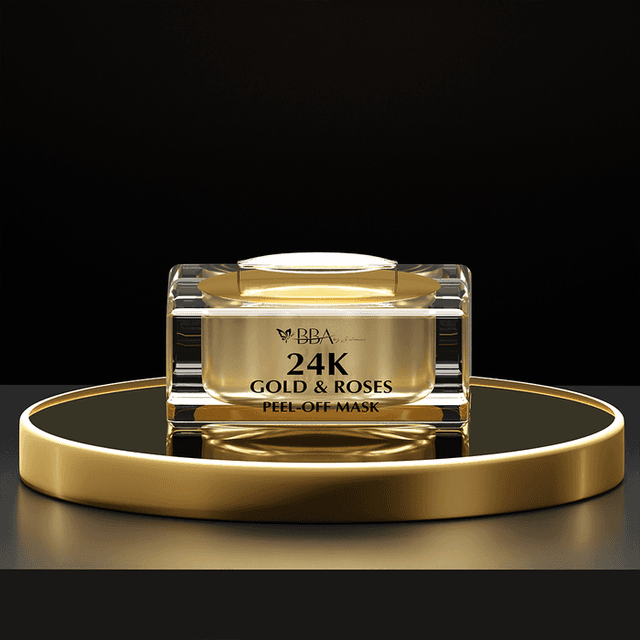 BBA By Suleman 24K Gold & Roses Peel-Off Mask 30g