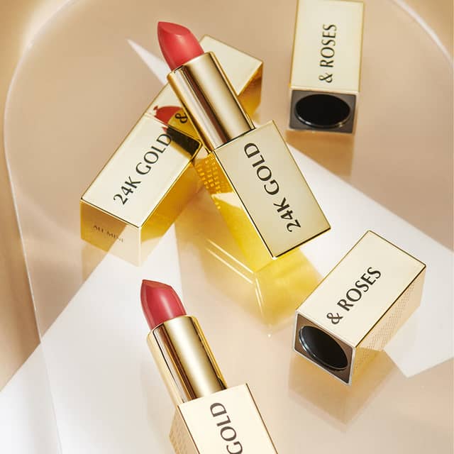 BBA By Suleman 24K Gold & Roses V.02 Lustre Lipstick