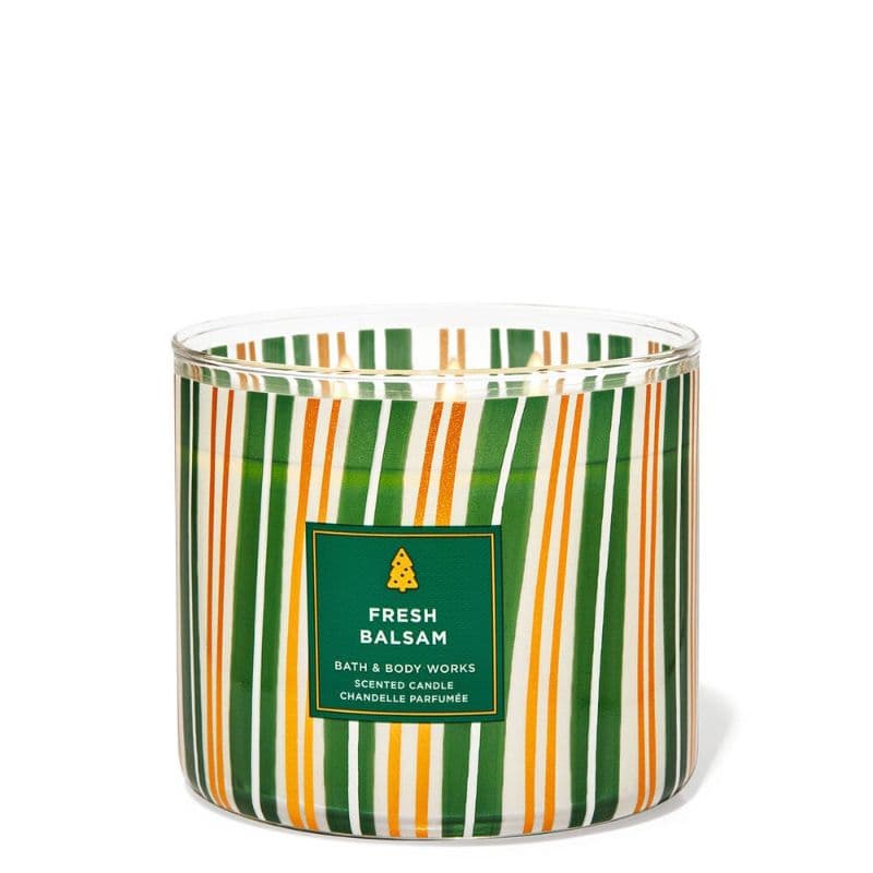 Bath and Body Works Fresh Balsam 3-Wick Candle