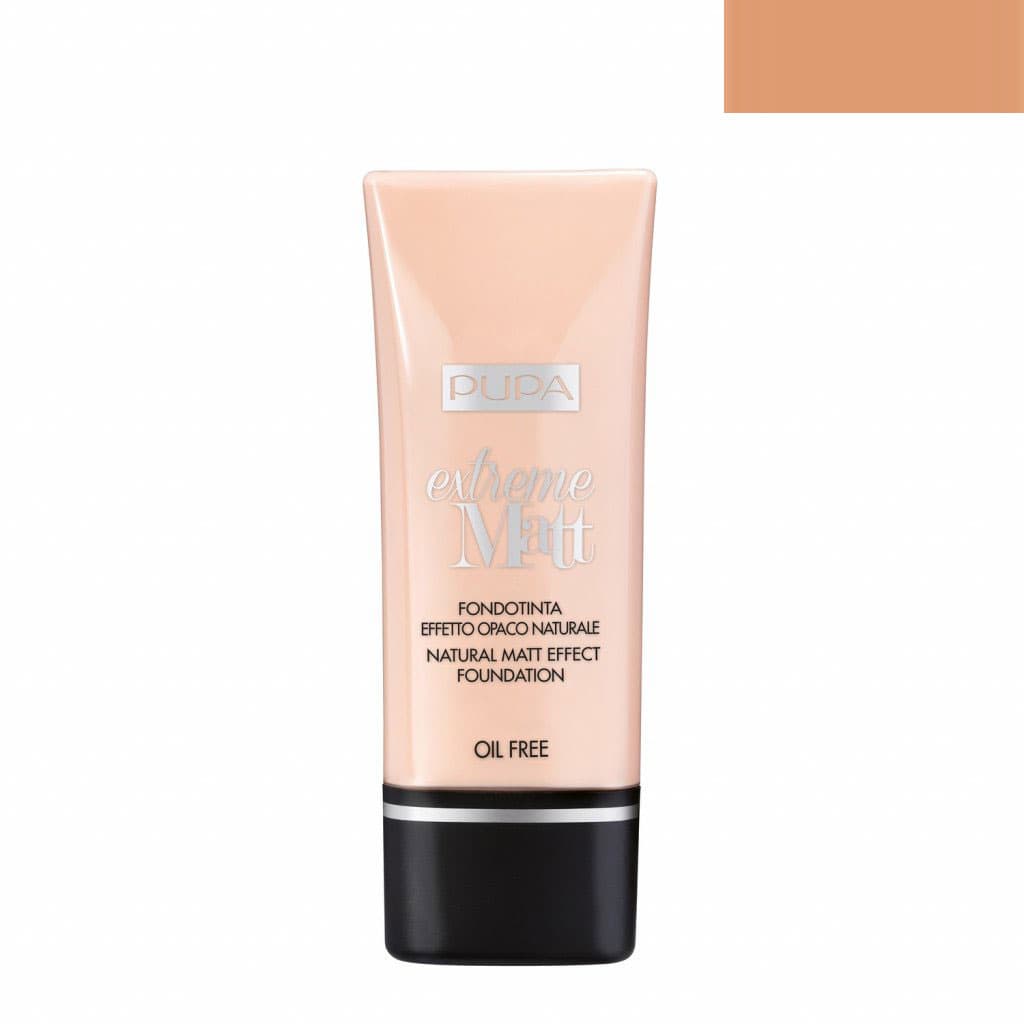 Pupa Extreme Matt Natural Matt Effect Foundation - Medium Beige