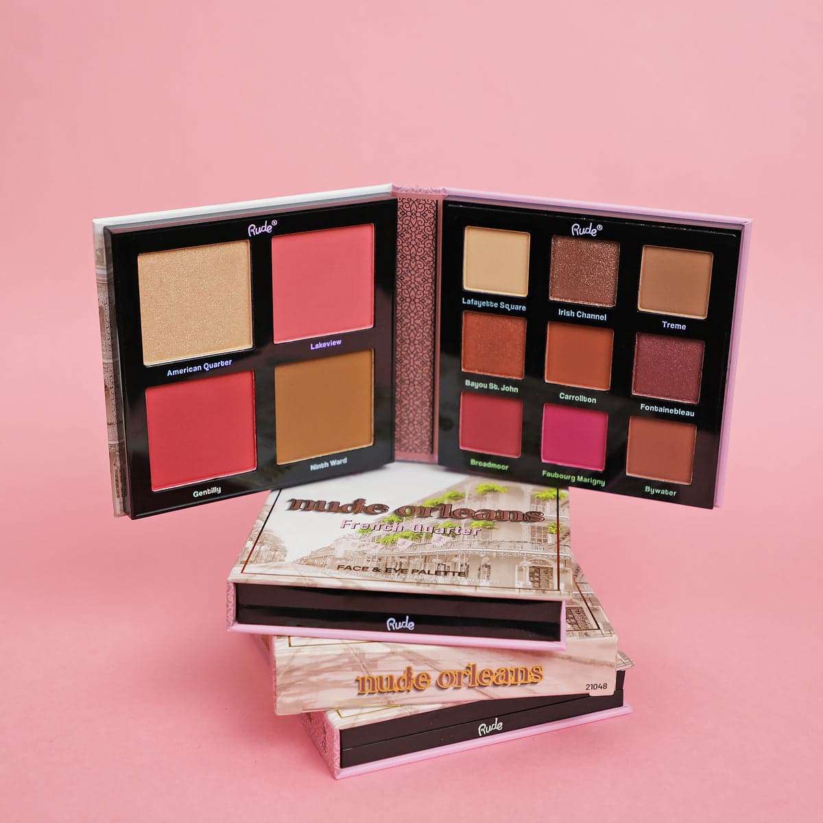 Rude Nude Orleans Face & Eye Palette