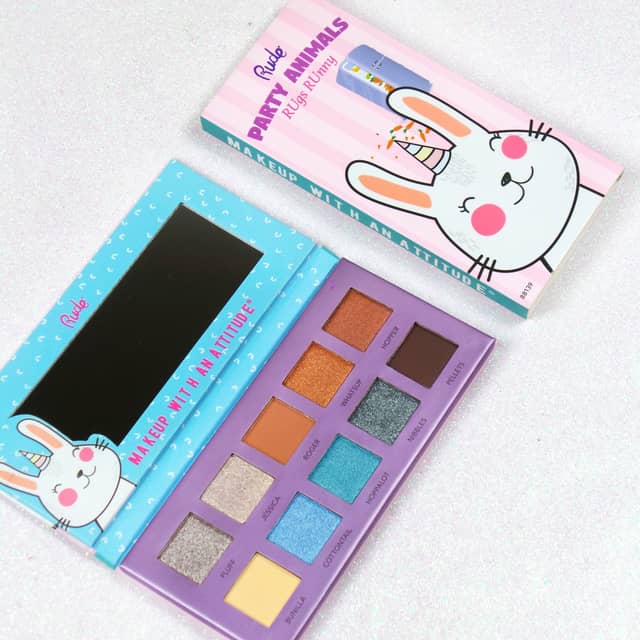 Rude Party Animal 10 Eyshadow Shades