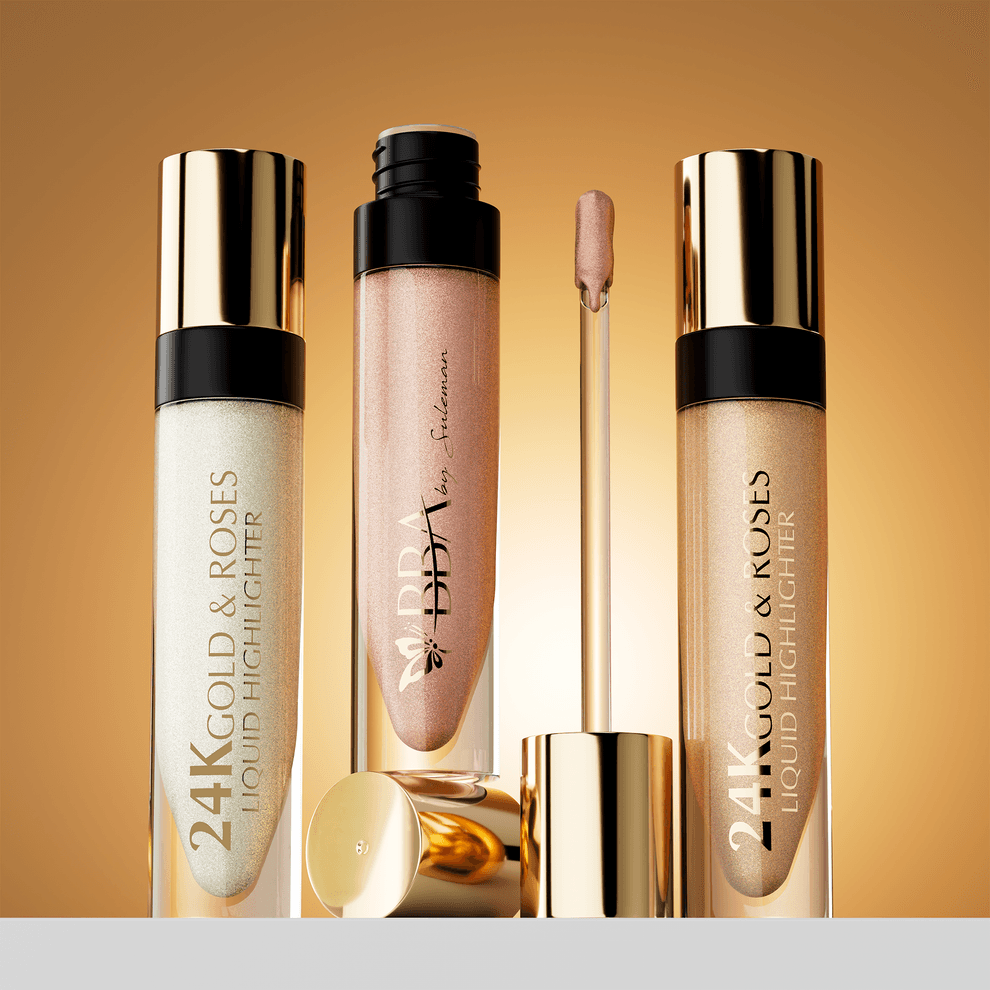 BBA By Suleman 24K Gold & Roses Liquid Highlighter
