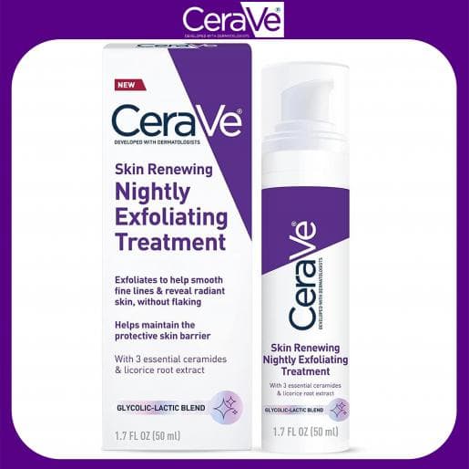CeraVe Skin Renewing Nightly Exfoliating Treatment 50ml