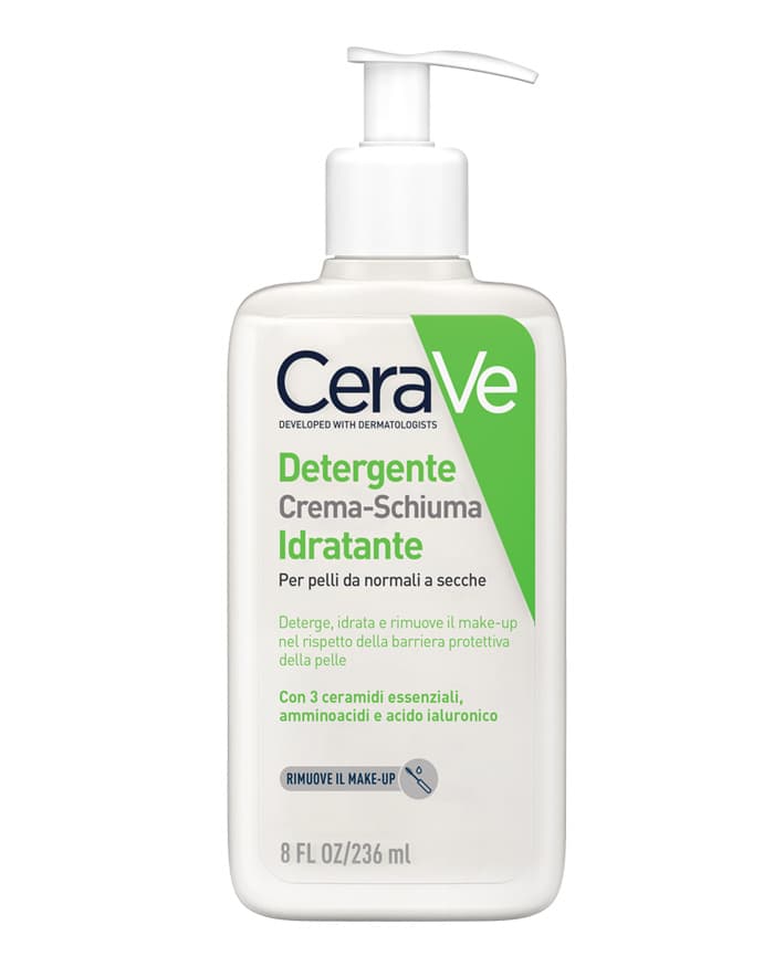 CeraVe Moisturizing Cream-Foam Cleanser For Normal To Dry Skin 236ml