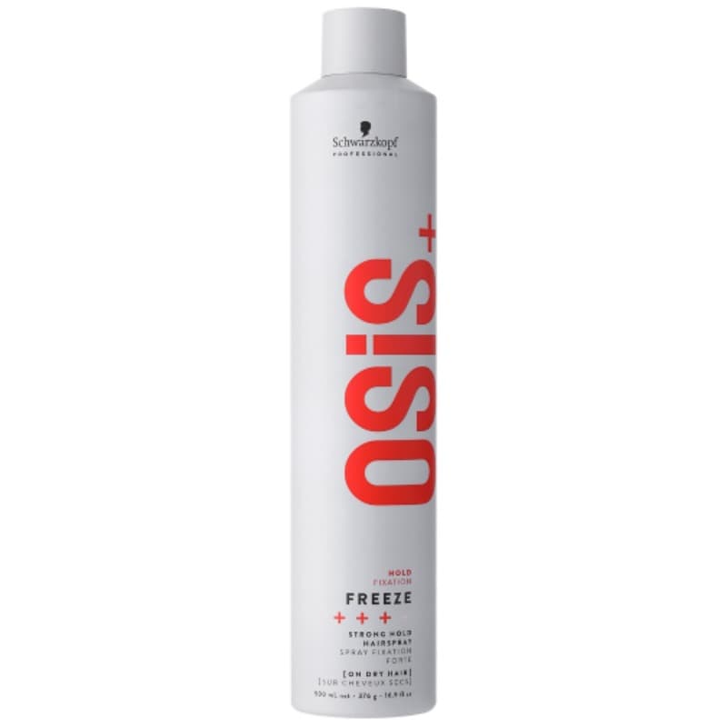 Schwarzkopf Osis+ 3 Freeze Strong Hold Fixation Hairspray 500ml