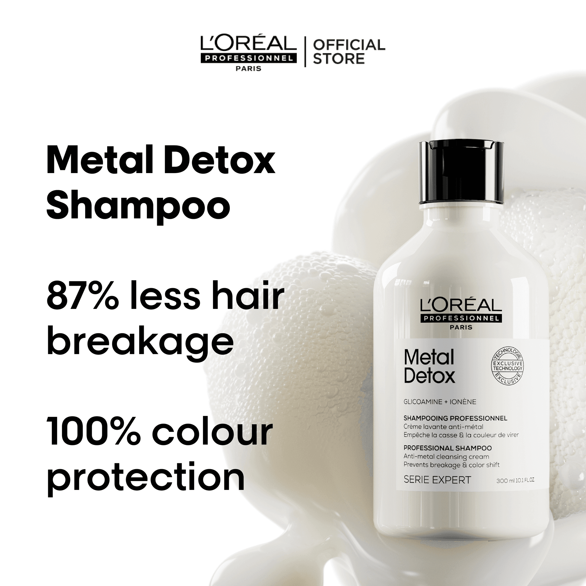 L'Oreal Professionnel Metal Detox Anti-Metal Cleansing Cream Shampoo 300ml