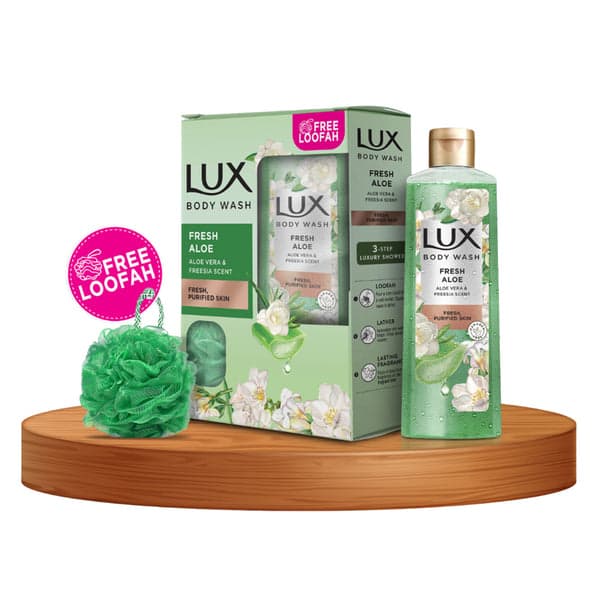 Lux -Body Wash Aloe Box 250Ml