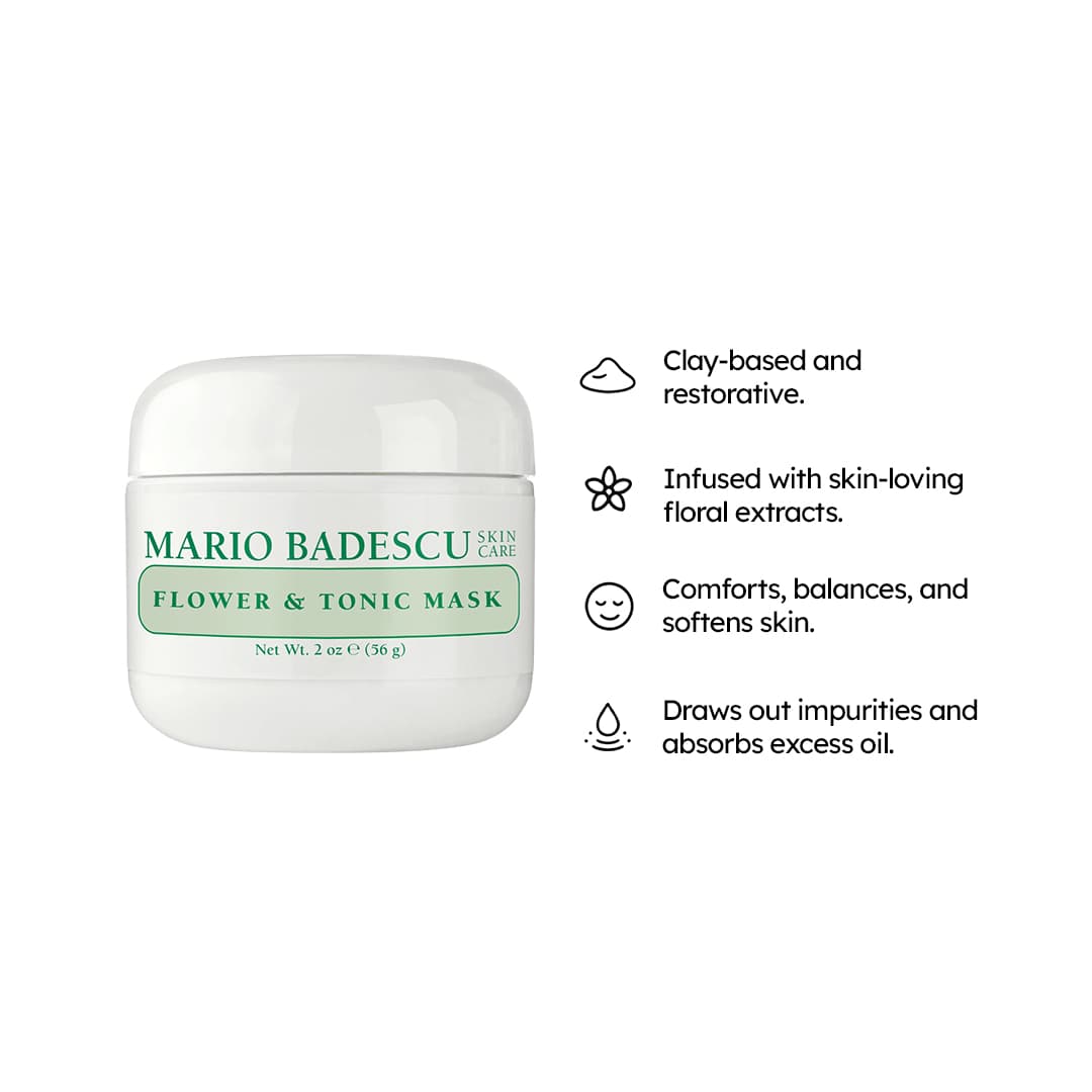 Mario Badescu Flower & Tonic Mask 56ml