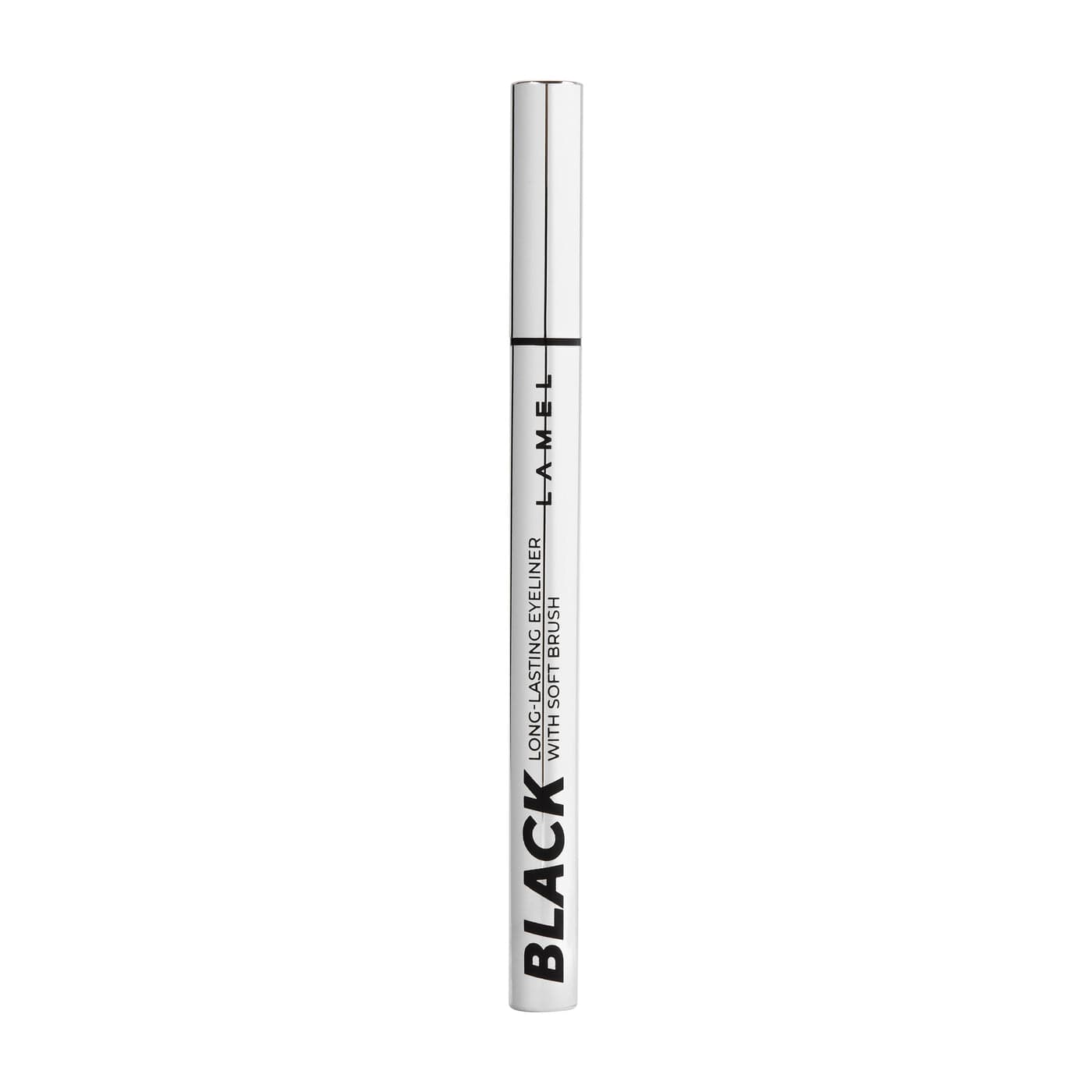 LAMEL Black Eyeliner with Soft Brush 401 Deep Black