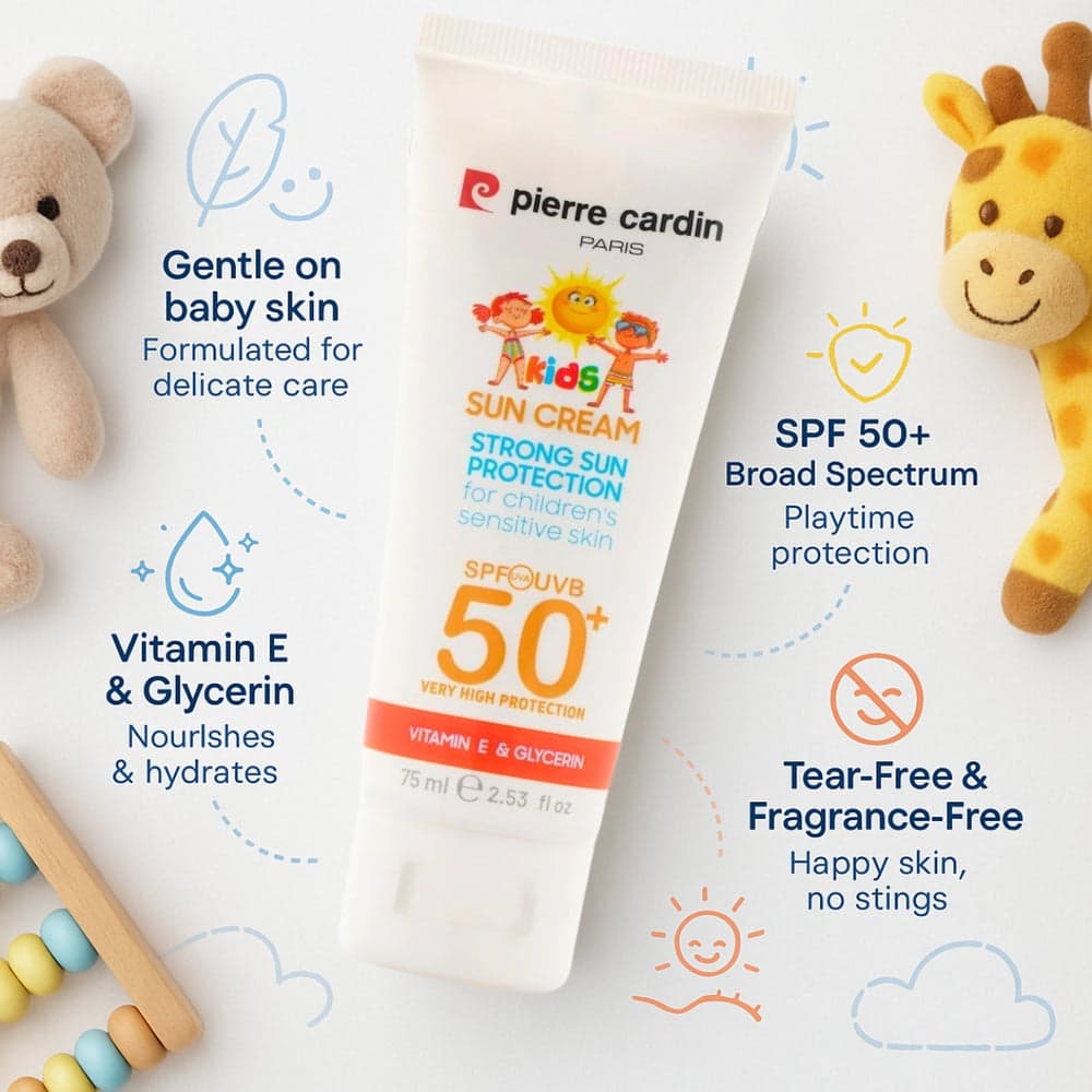 Pierre Cardin Paris Sun Cream For Kids 75ml