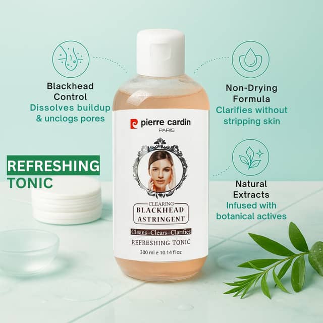 Pierre Cardin Paris Blackhead Clearing Astringent 300ml