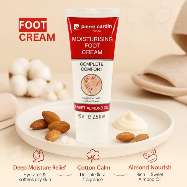 Pierre Cardin Paris Moisturizing Foot Cream 75ml