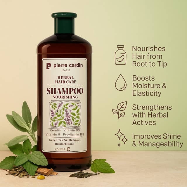 Pierre Cardin Paris Herbal Shampoo 750ml