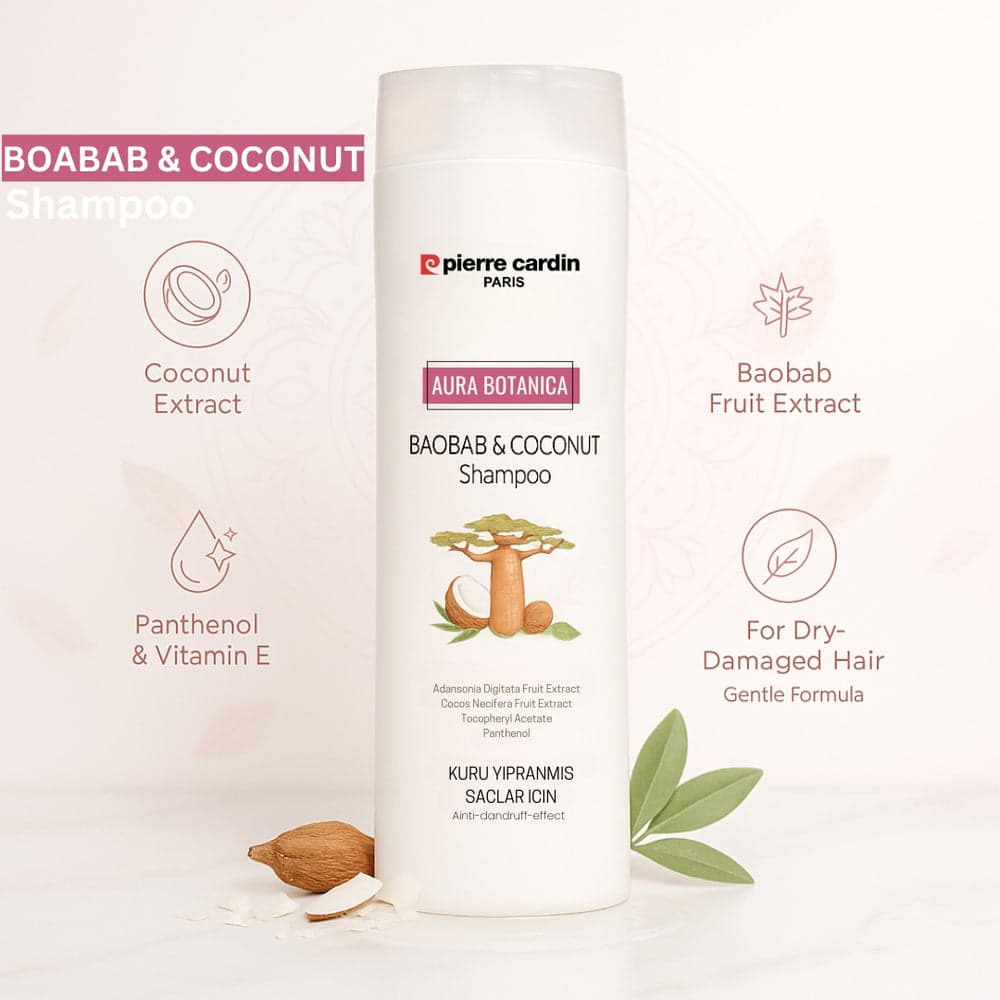 Pierre Cardin Paris Aura Botanica Shampoo 360ml