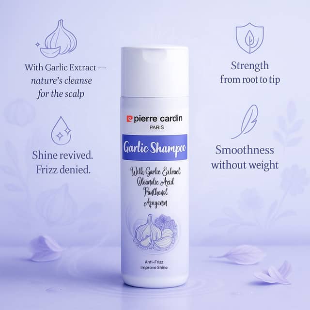 Pierre Cardin Paris Garlic Shampoo 200ml