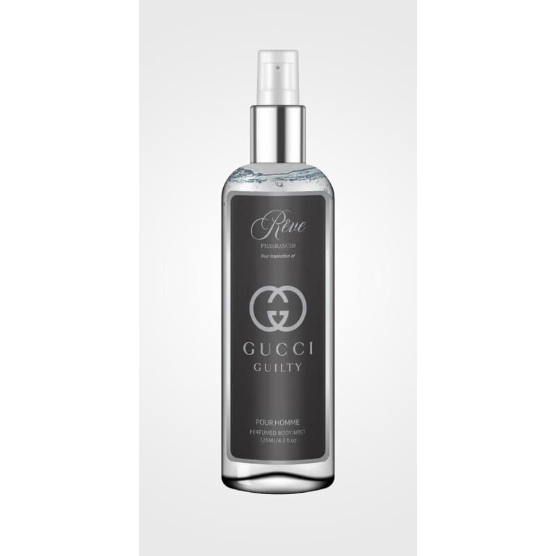 Gucci Guilty Pour Homme By Reve Fragrances Body Mist 125ml