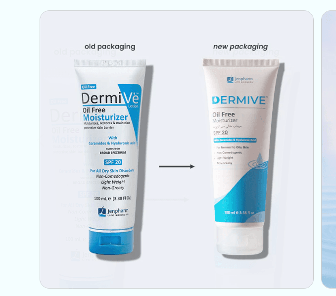 Jenpharm Dermive Oil Free Moisturizer 100ml details