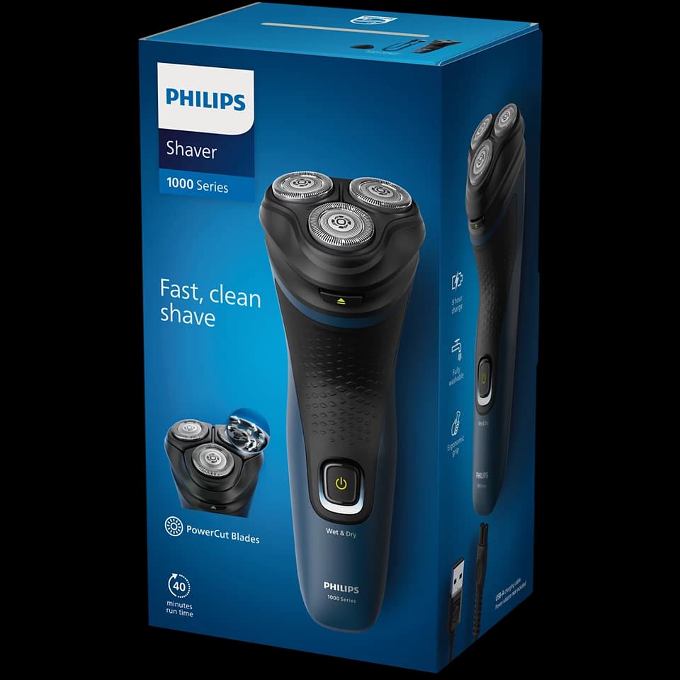 Philips S1151/00 Shaver 1000 Series Wet & Dry Electric Shaver