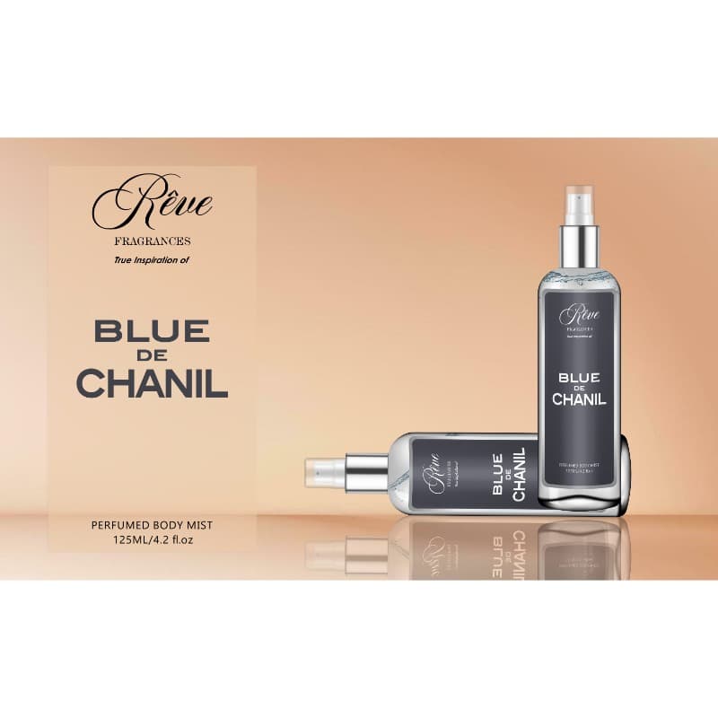 Bleu De Chanel By Reve Fragrance Body Mist 125ml