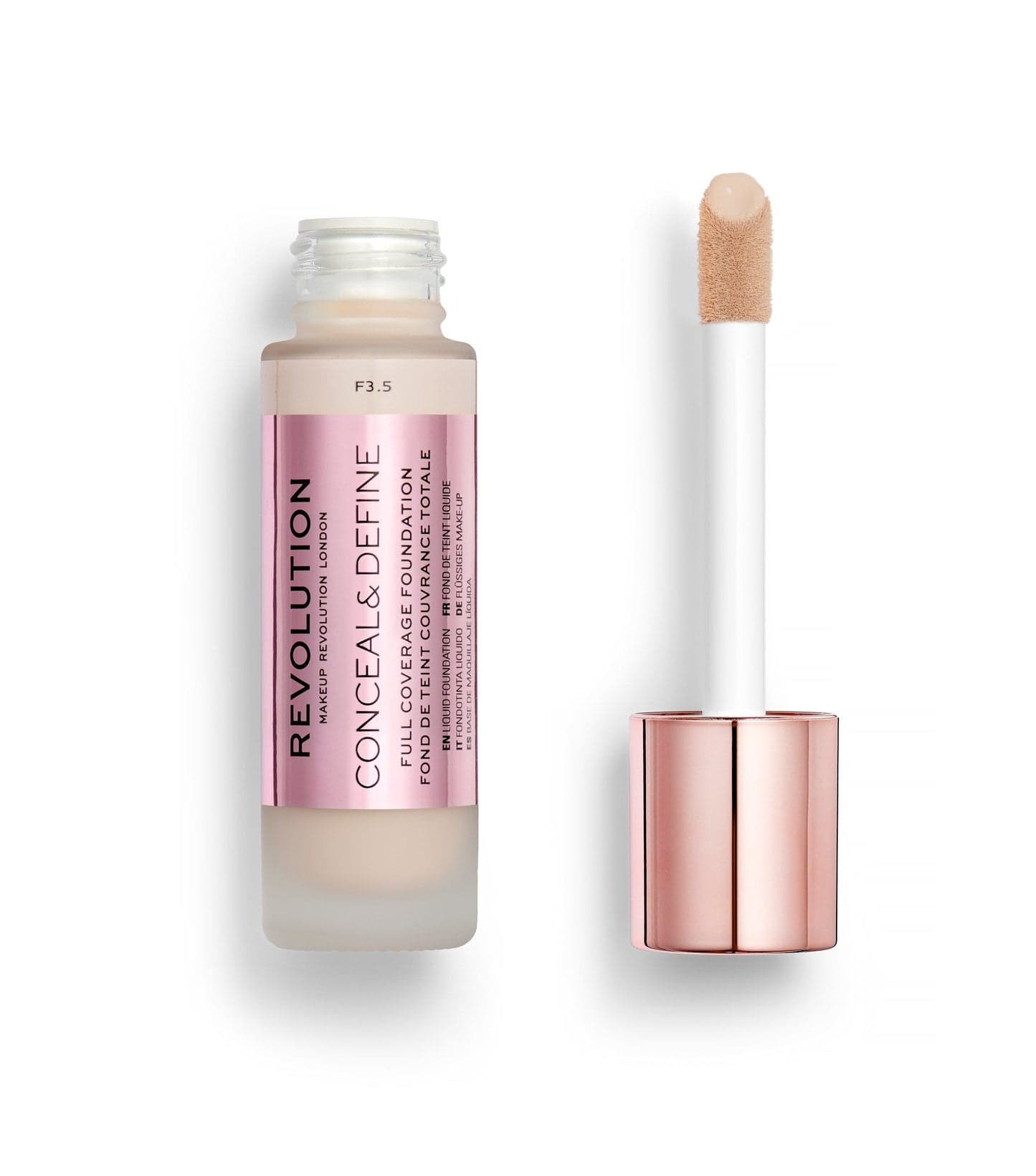 Revolution Conceal & Define Ultra Matte Full Coverage Foundation 30ml