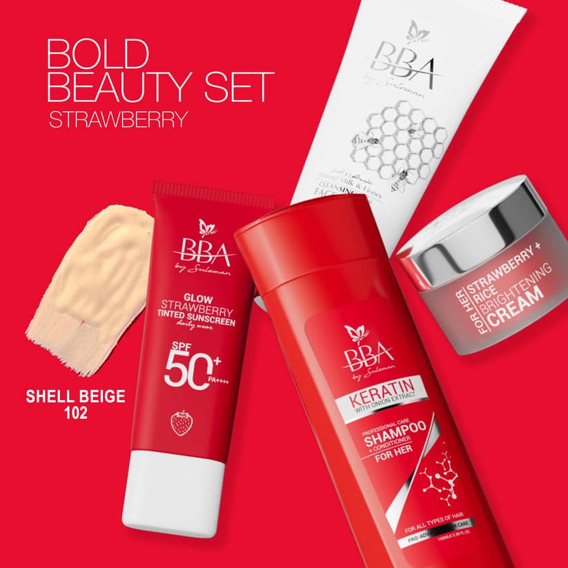 BBA By Suleman Bold Beauty Set Strawberry
