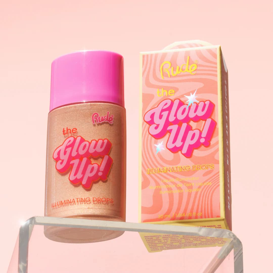 Rude The Glow Up! Illuminating Drops