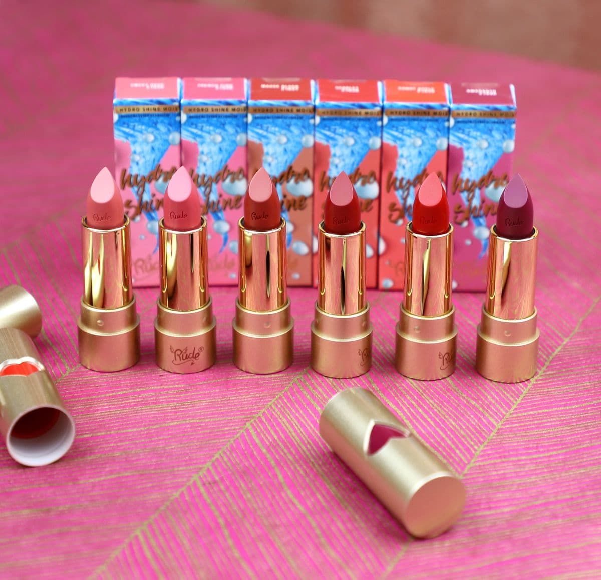 Rude Hydro Shine Moisturizing Lipstick