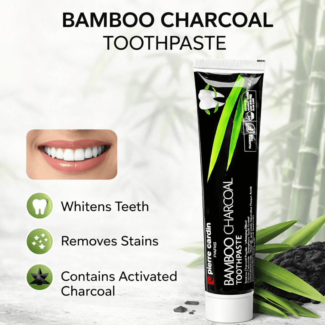 Pierre Cardin Paris Bamboo Charcoal Toothpaste 75ml