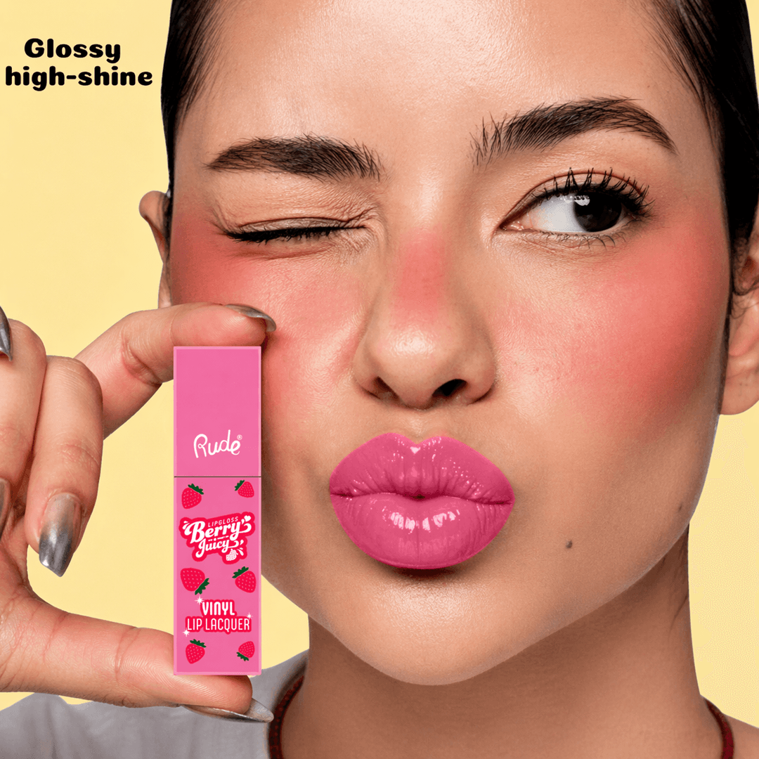 Rude Berry Juicy Vinyl Lip Lacquer