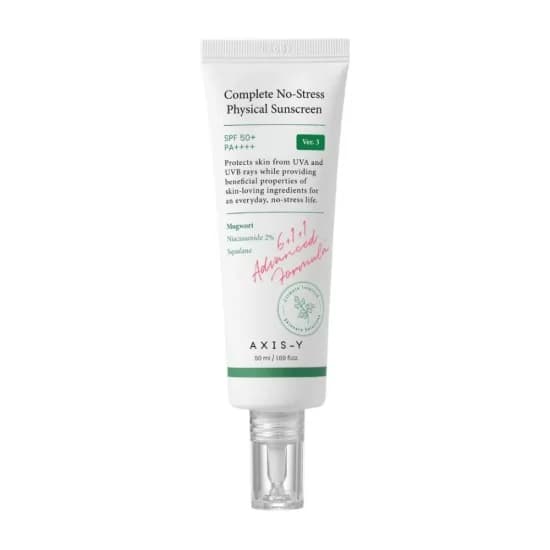 AXIS-Y - Complete No-Stress Physical Sunscreen SPF 50+ PA++++V3 50ml