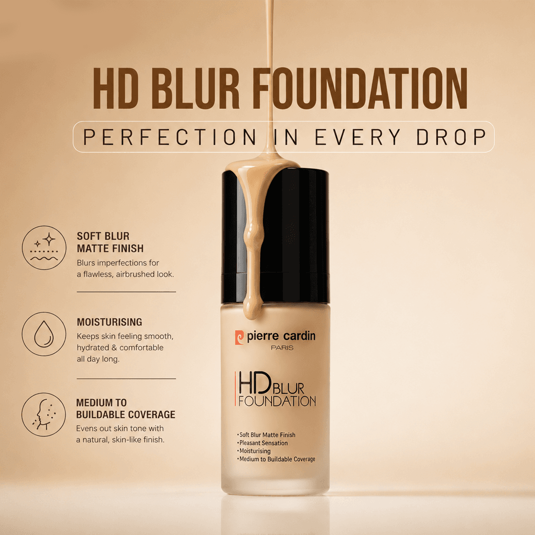 Pierre Cardin Paris HD Blur Foundation
