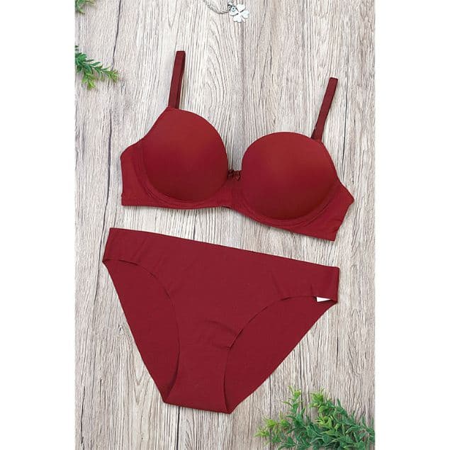 Wonna B Cup Unfilled Underwire Bra & Penty Set 2074