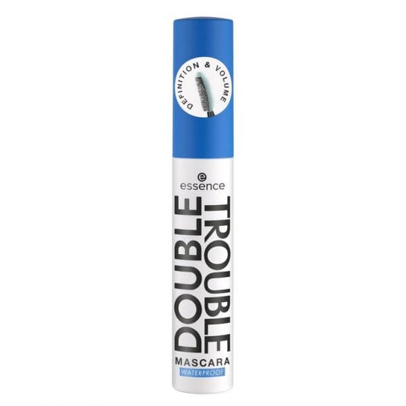 Essence - Volumizing Mascara Double Trouble - Waterproof