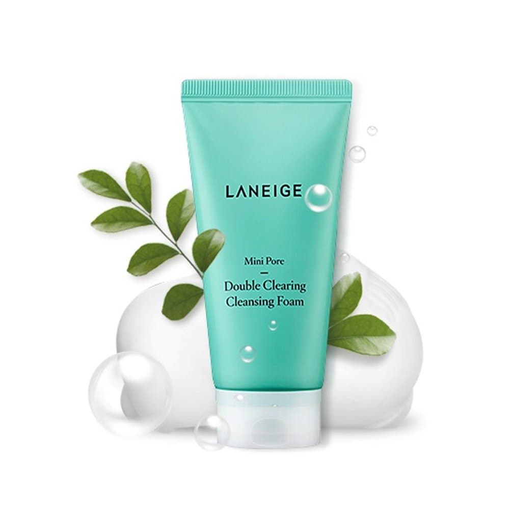 Laneige Mini-Pore Double Clearing Cleansing Foam 150ml