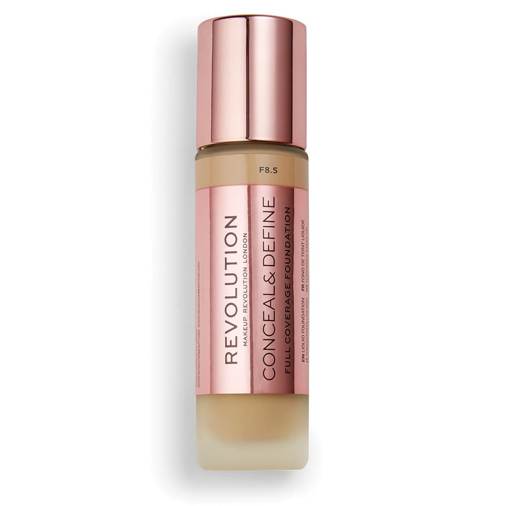 Makeup Revolution Conceal & Define Foundation F8.5