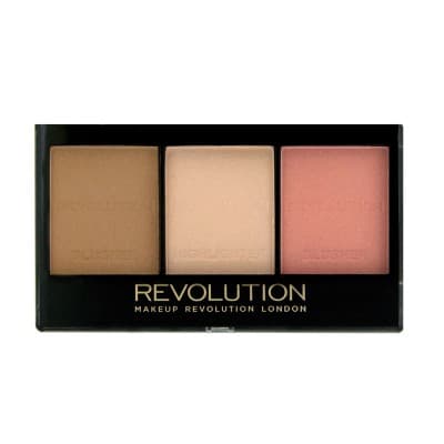 Makeup Revolution Ultra Brightening Contour Kit Ultra Fair C01