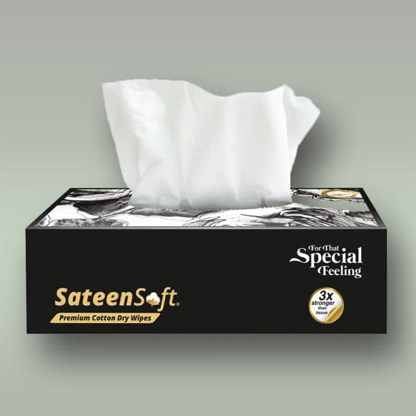 Sateen Soft Wipe it Right Executive (Floral)