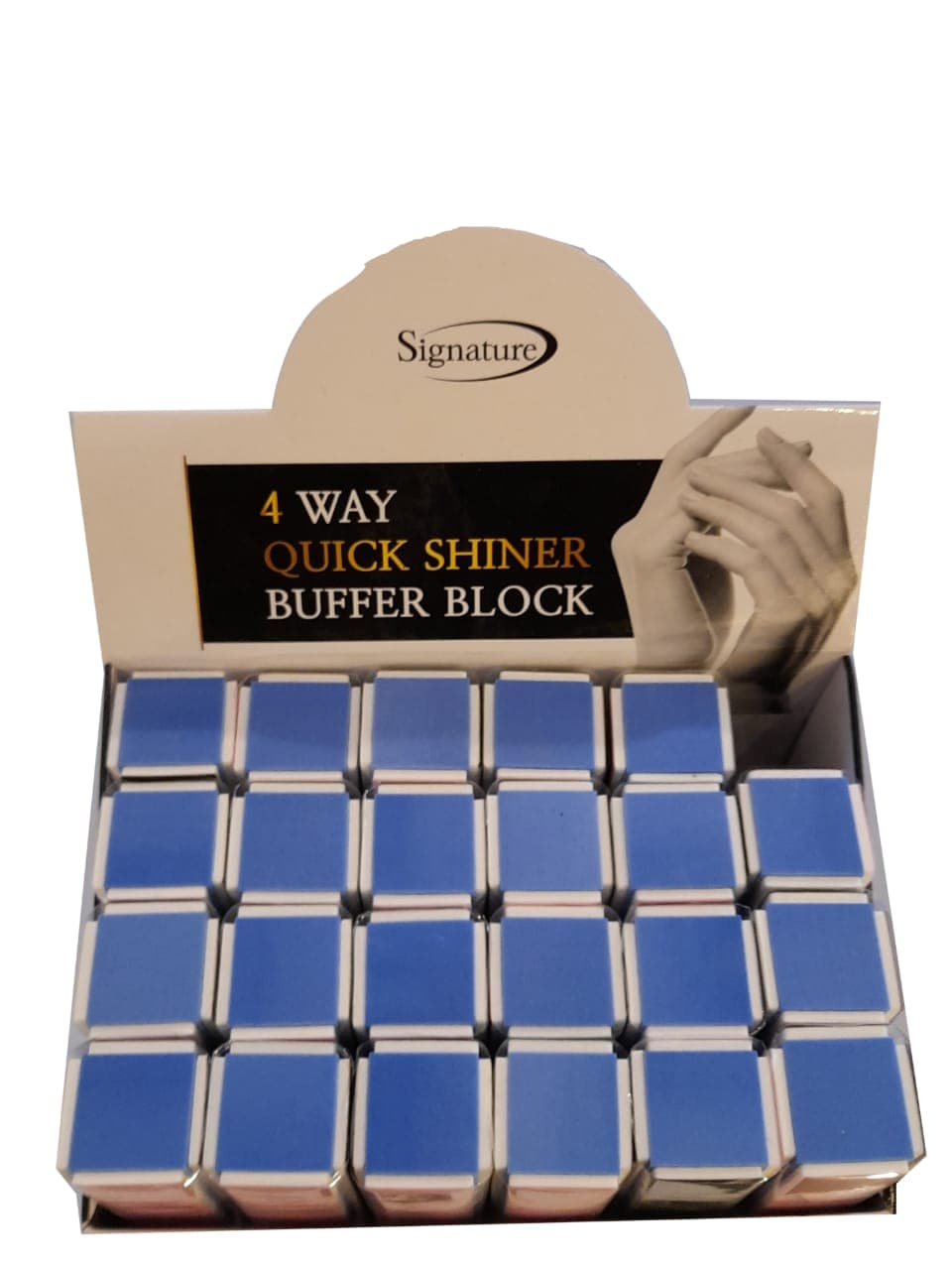 Signature QB 400 Nail Buffer Block 4 WAY